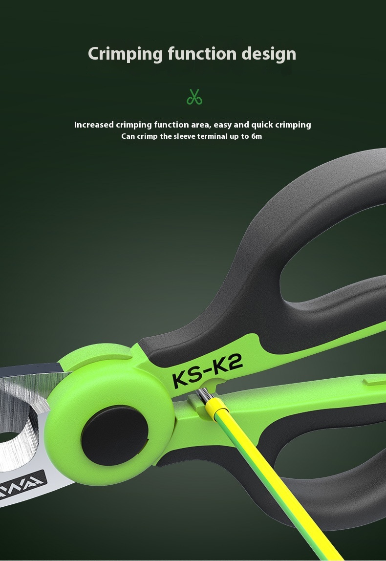 Title 5, Household Stainless Steel Kevlar Serrated Scissors