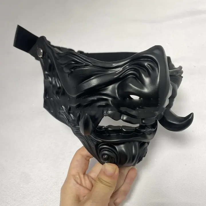 Ghost Face Dark Warrior Resin Mask Halloween