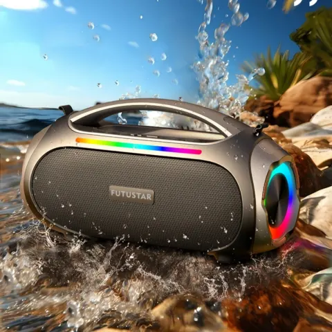 Camping Portable Waterproof 60W Wireless Bluetooth Extra Bass Colorful