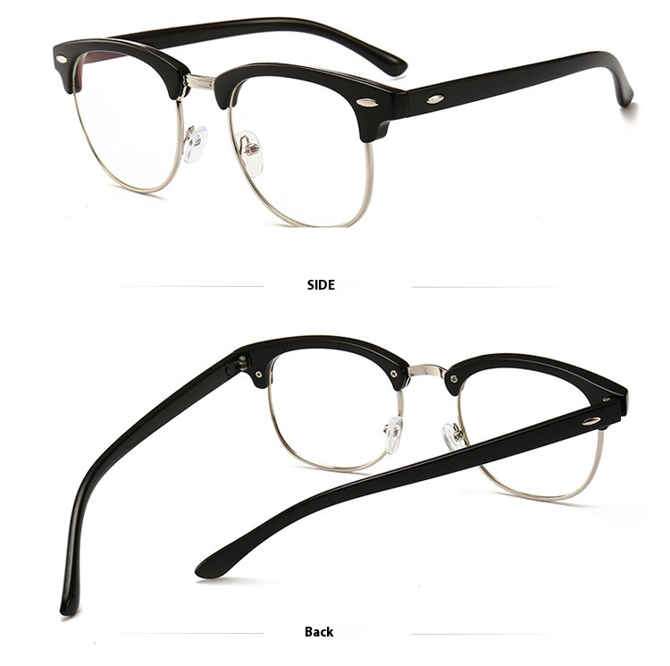 Title 8, Anti Blue Light Versatile Decorative Flat Glasses