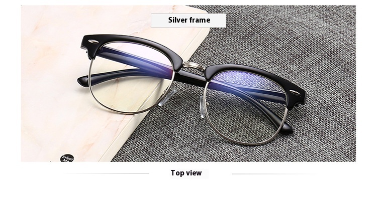 Title 7, Anti Blue Light Versatile Decorative Flat Glasses