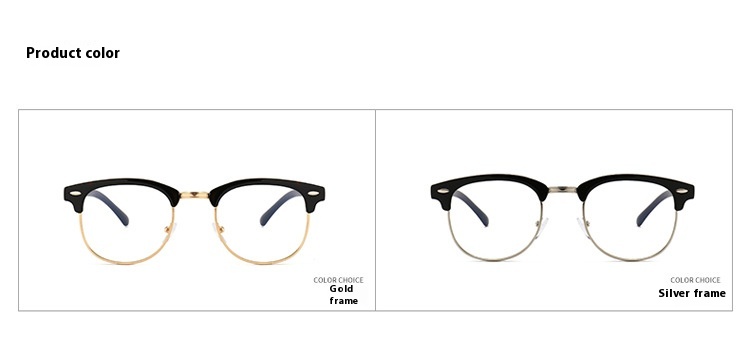 Title 11, Anti Blue Light Versatile Decorative Flat Glasses