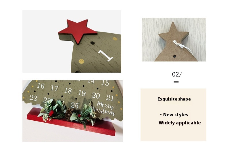 Title 6, Christmas Decoration Small Tree Vine Ring Count...