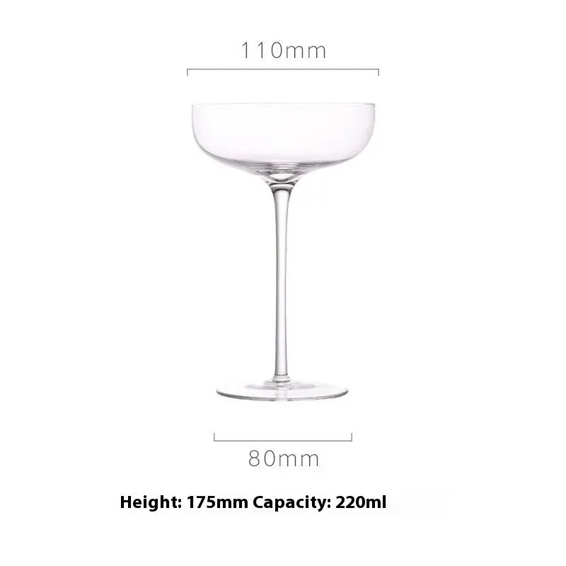 Nordic Style Creative Glass Cocktail Glass
