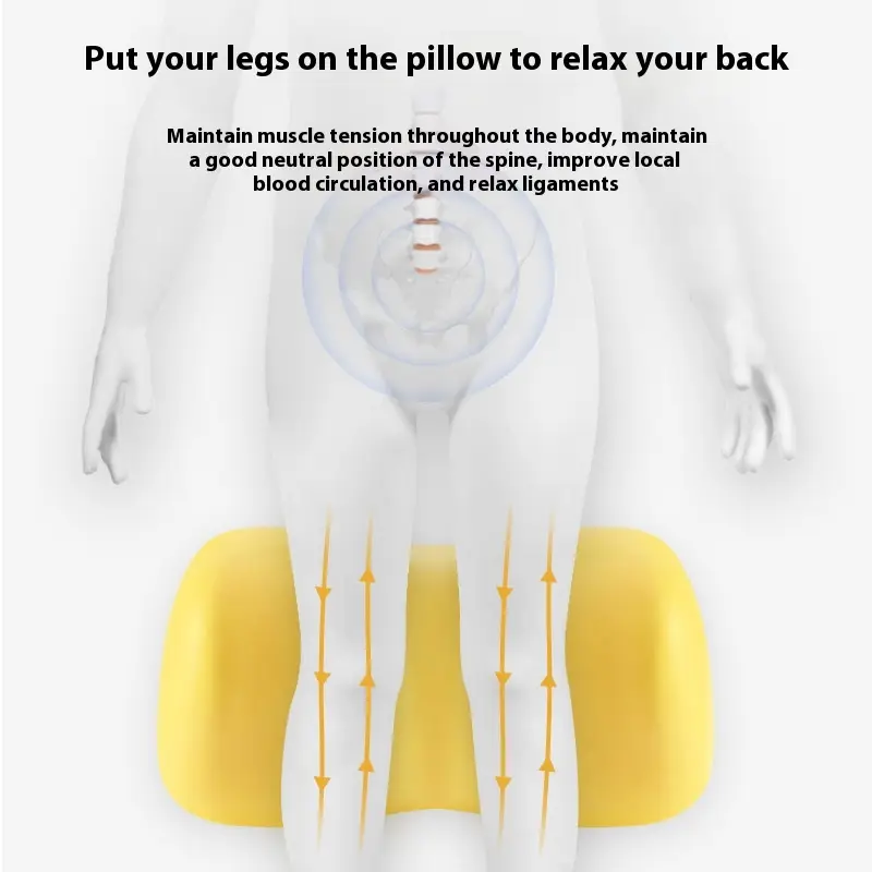 Pad Leg Pillow Sleeping Decompression Pad Foot Pillow Leg Pad Back Cushion
