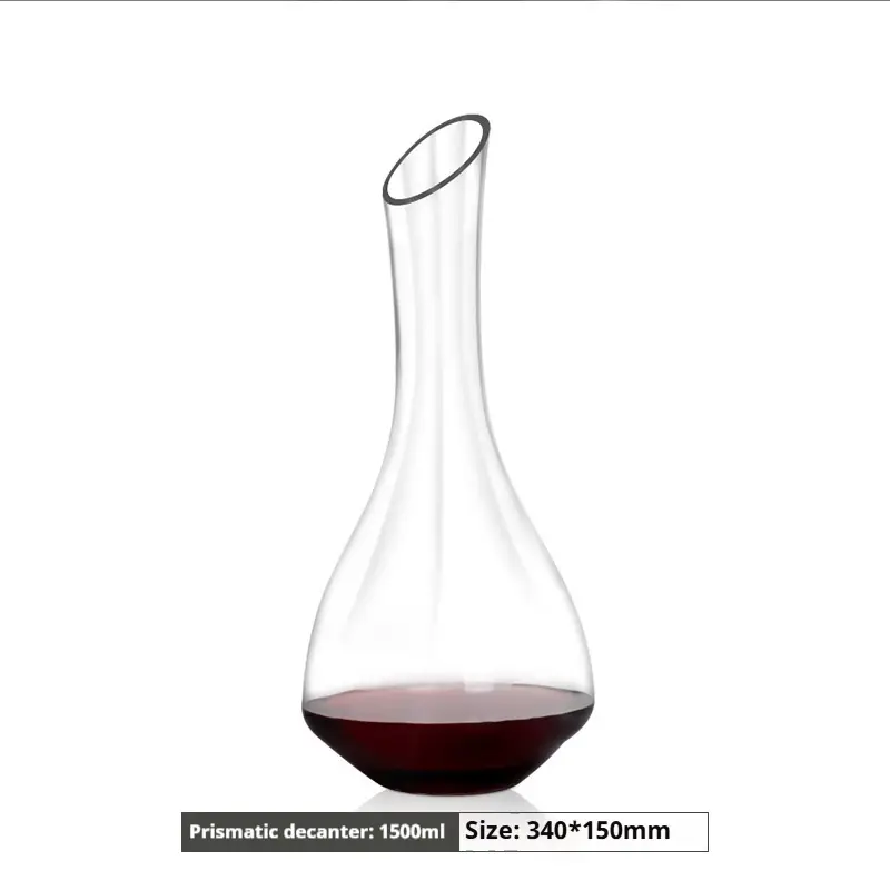 Crystal Prismatic Wine Decanter Household Light Luxury Red Wine Liquor Divider