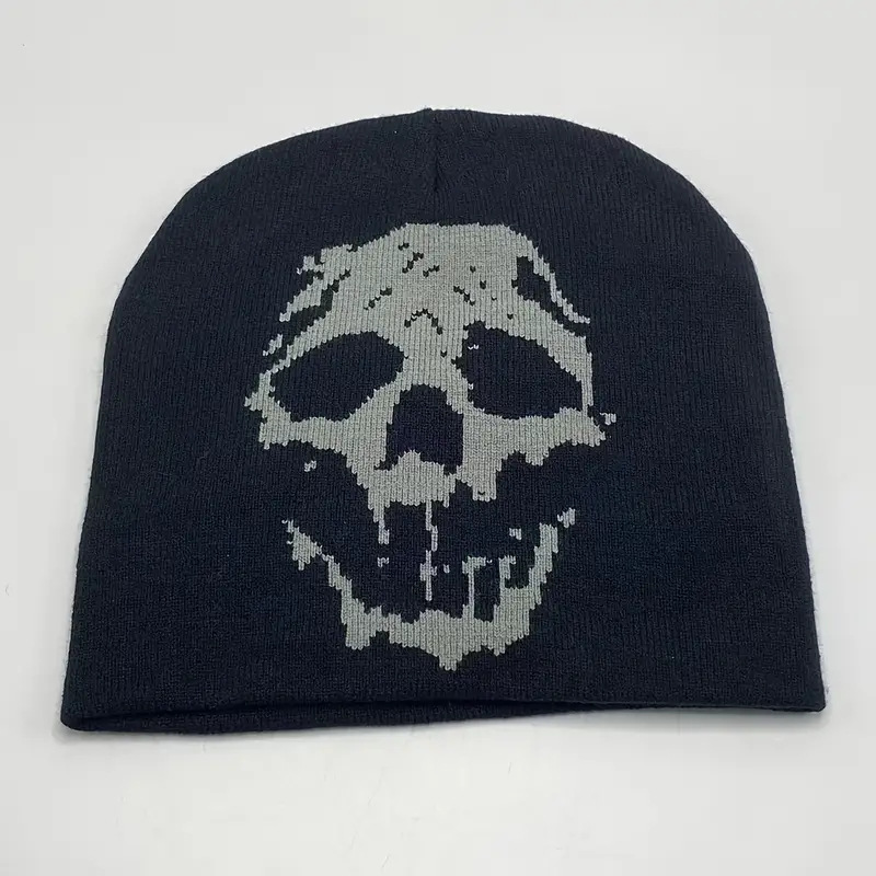 Title 4, Bonnet Beanie Jacquard Lettres Gothiques Chaud ...