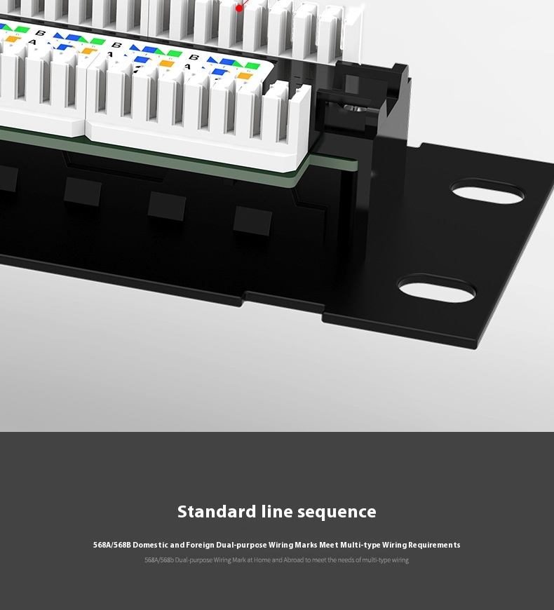 Title 1, Unshielded Cabinet Type 12-port Network Distrib...