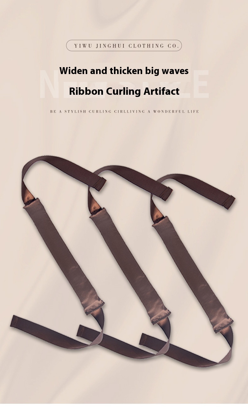 Title 5, No heat hair curler ribbon. Prachtige krullen c...