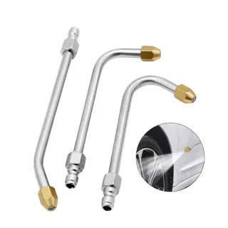 Curved Rod Nozzle High Pressure Washing Machine Water Gun Quick Plug Connector