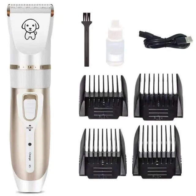 Pet Shaver Cat And Dog Electric Clipper Household White Standard - Shop at LoveMi