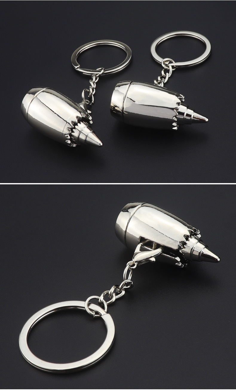 Title 2, Machine Engine Keychain Handbag Pendant Simulat...