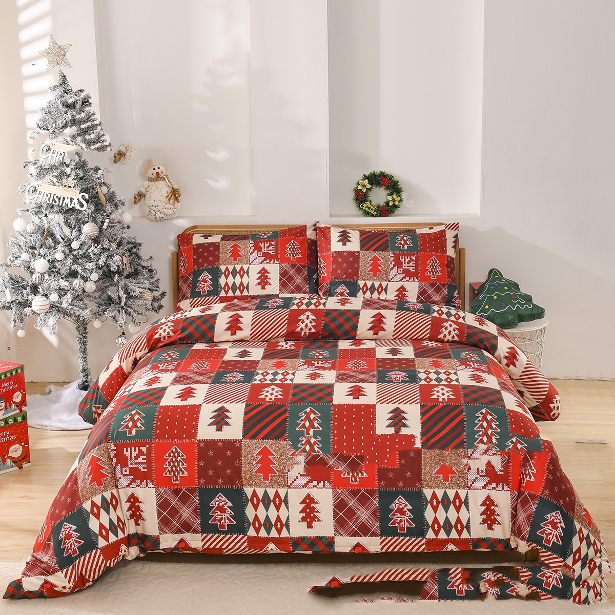 Title 7, Christmas Eve Down Quilt Cover Bedding