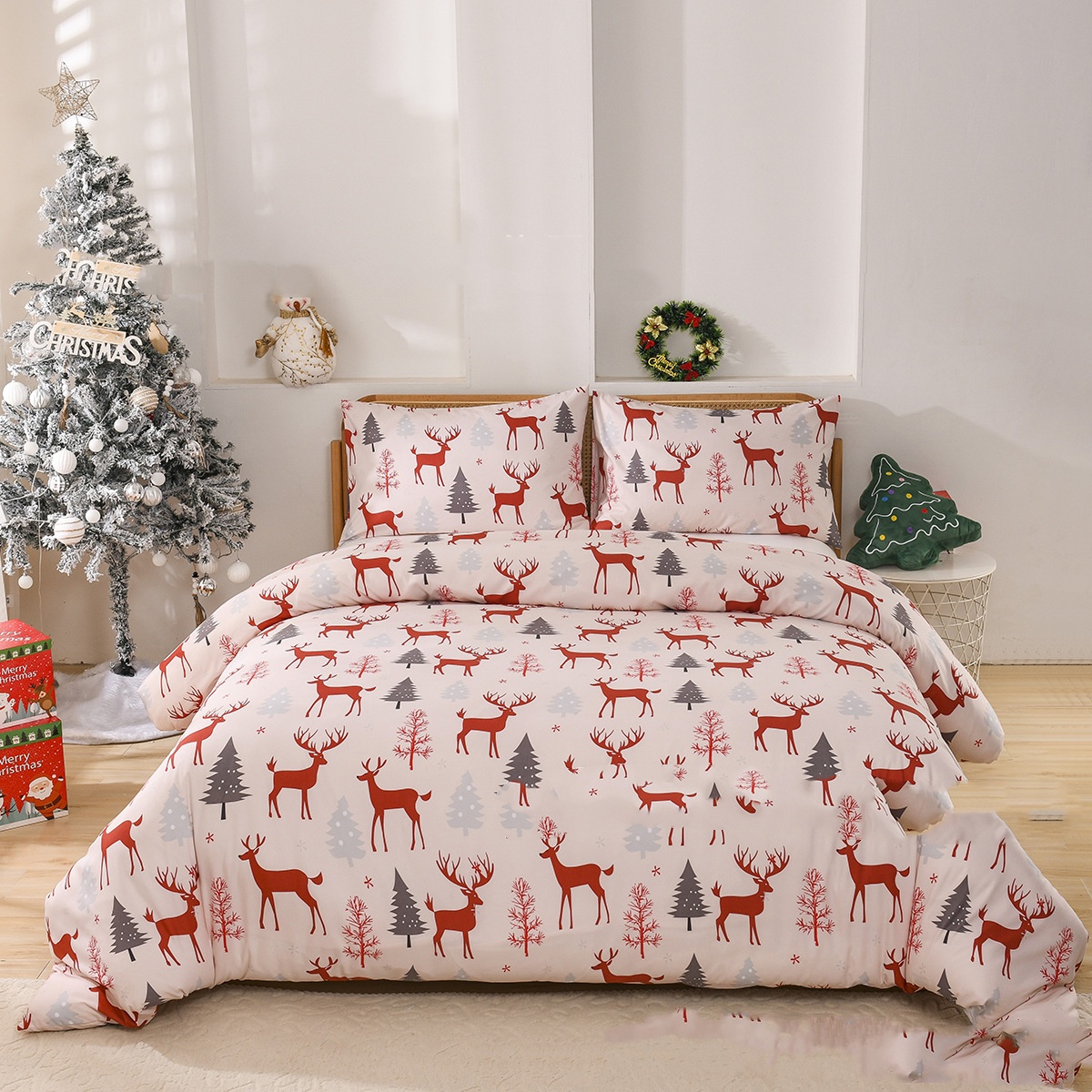 Title 3, Christmas Eve Down Quilt Cover Bedding