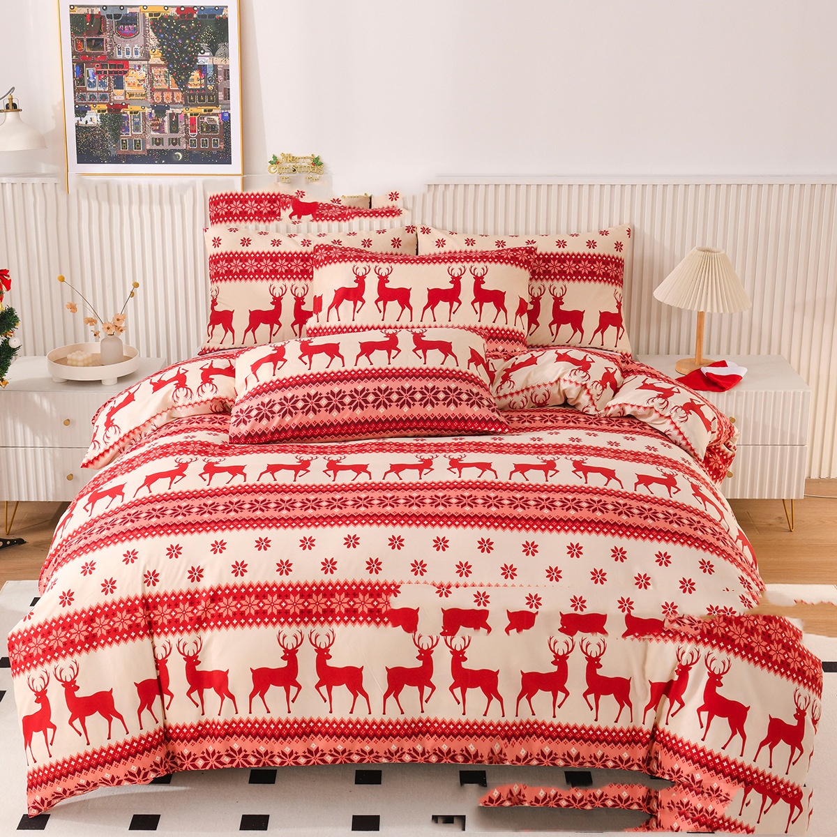 Title 8, Christmas Eve Down Quilt Cover Bedding