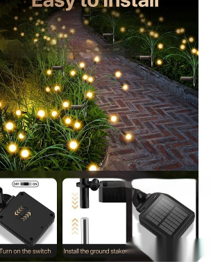 Title 8, Leaf Solar Garden Light LED