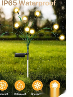 Title 6, Leaf Solar Garden Light LED