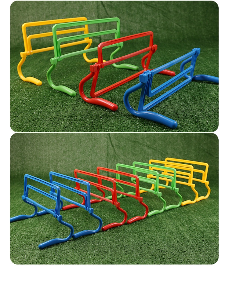 Title 3, Folding Hurdle Football Training Equipment Adju...