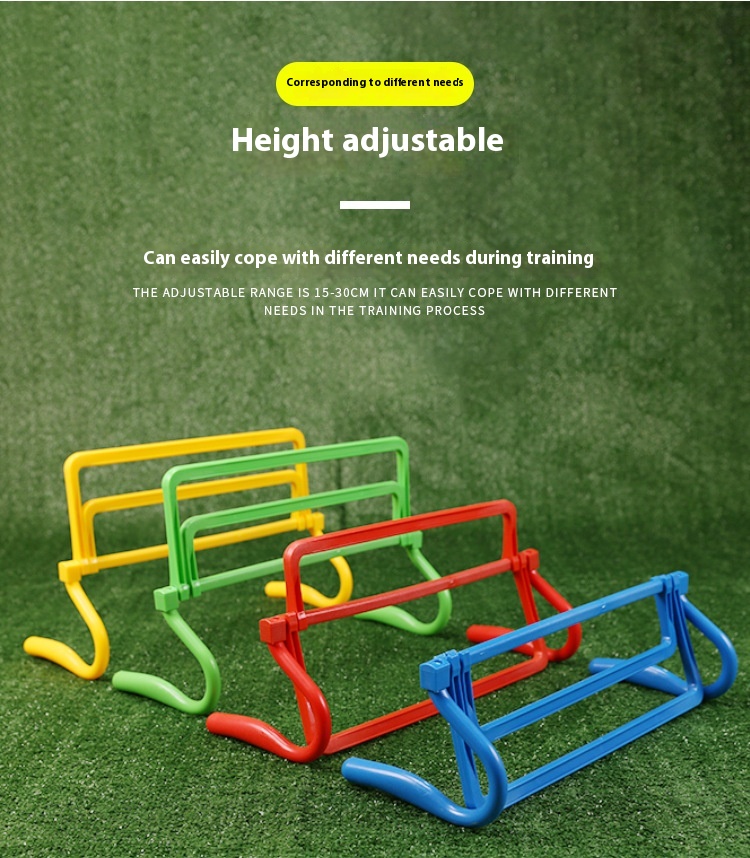 Title 5, Folding Hurdle Football Training Equipment Adju...