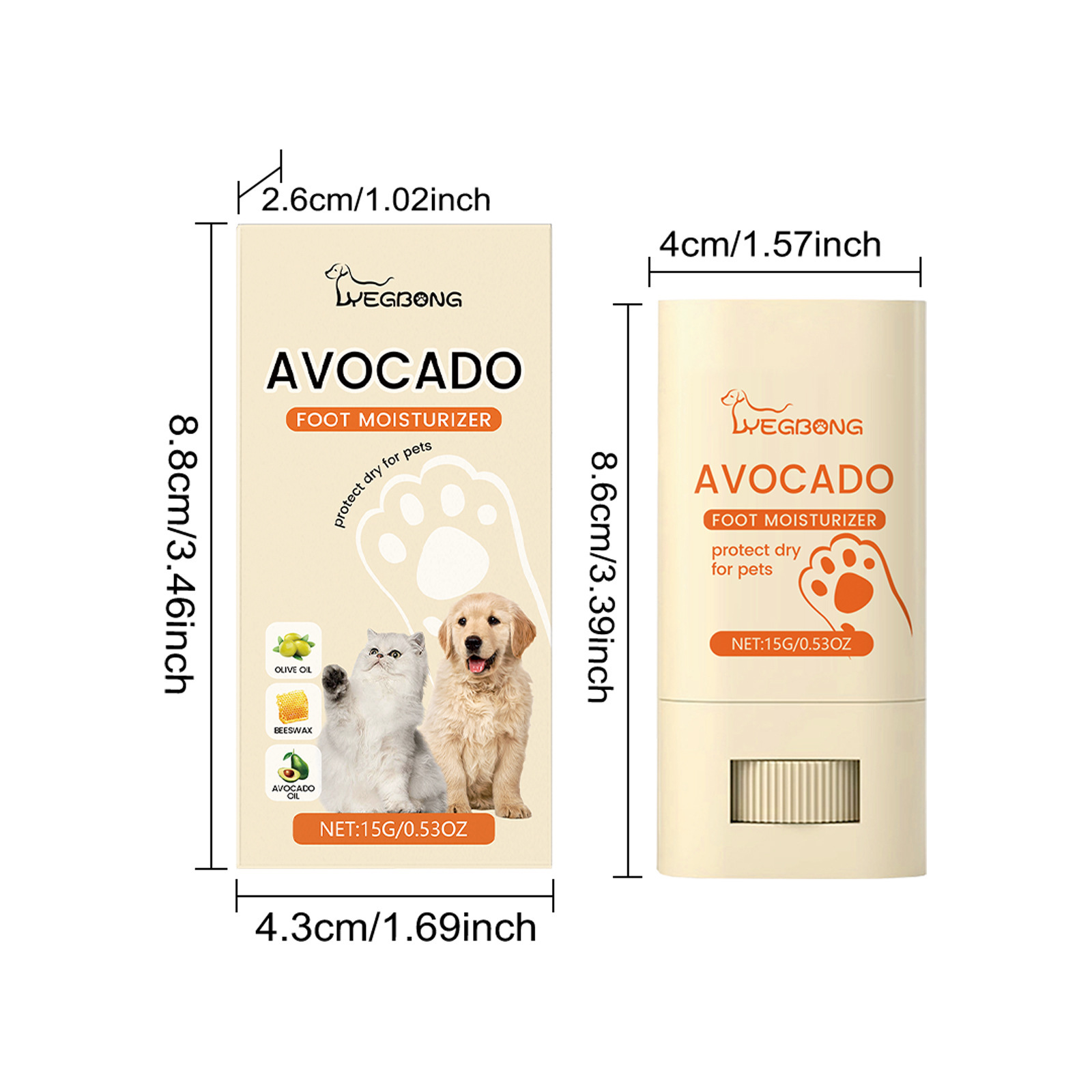 Title 1, Pet Moisturizing Claw Care Cream Pet Beauty Ant...