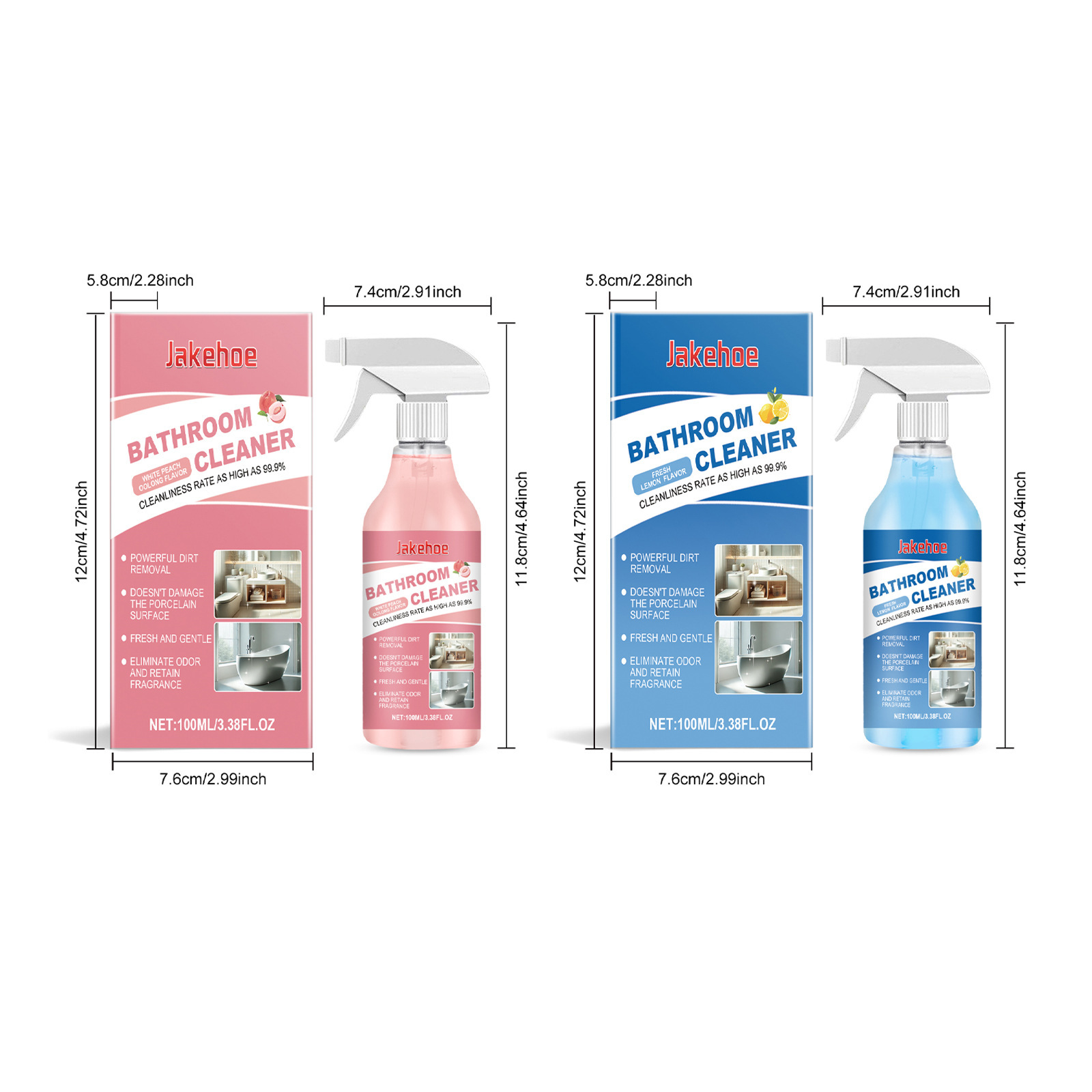 Title 1, Bathroom Cleaner Glass Shower Fragrance