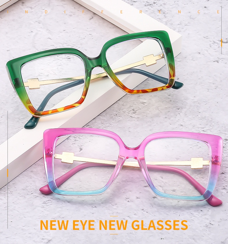 Title 1, Colorful Color Plain Glasses Glasses Glasses La...