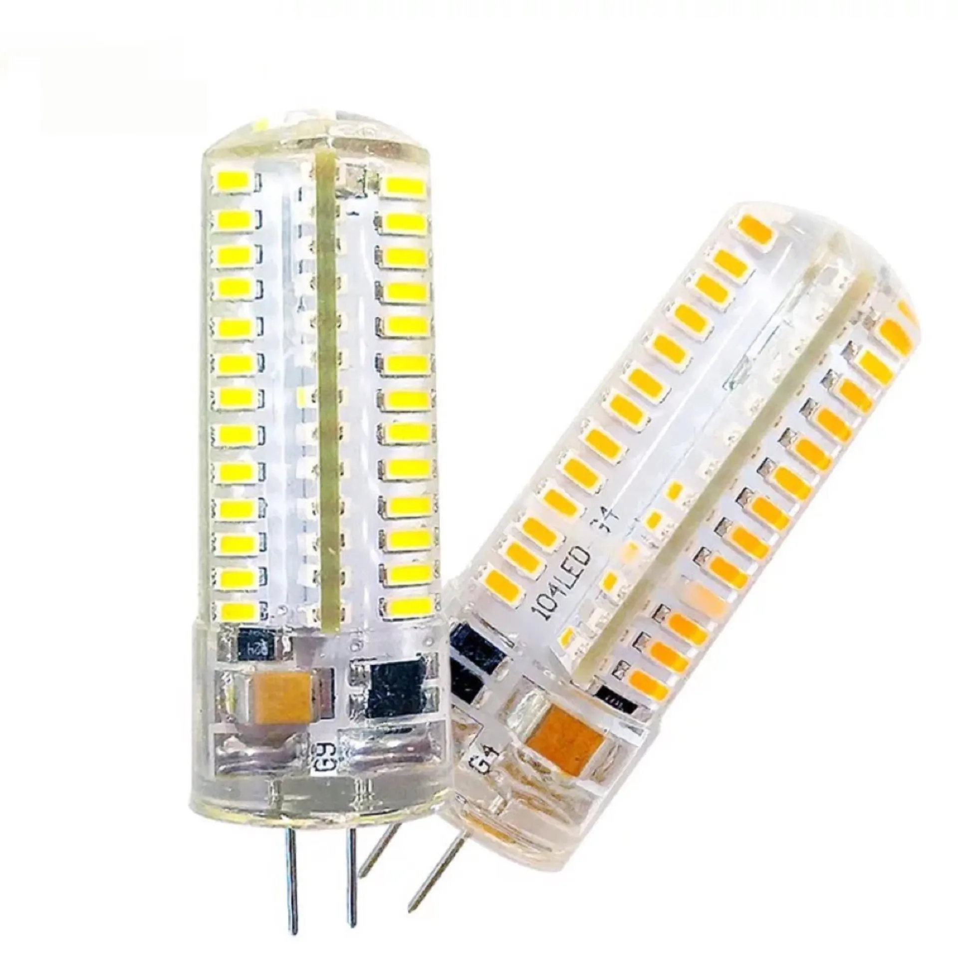 Crystal Lamp Corn Bulb Chandelier Bright Led