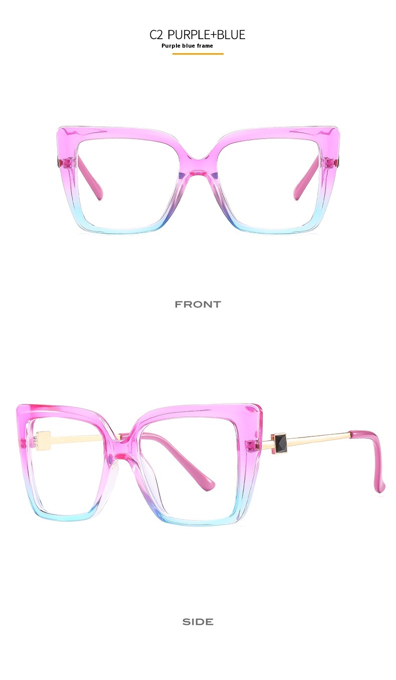 Title 7, Colorful Color Plain Glasses Glasses Glasses La...