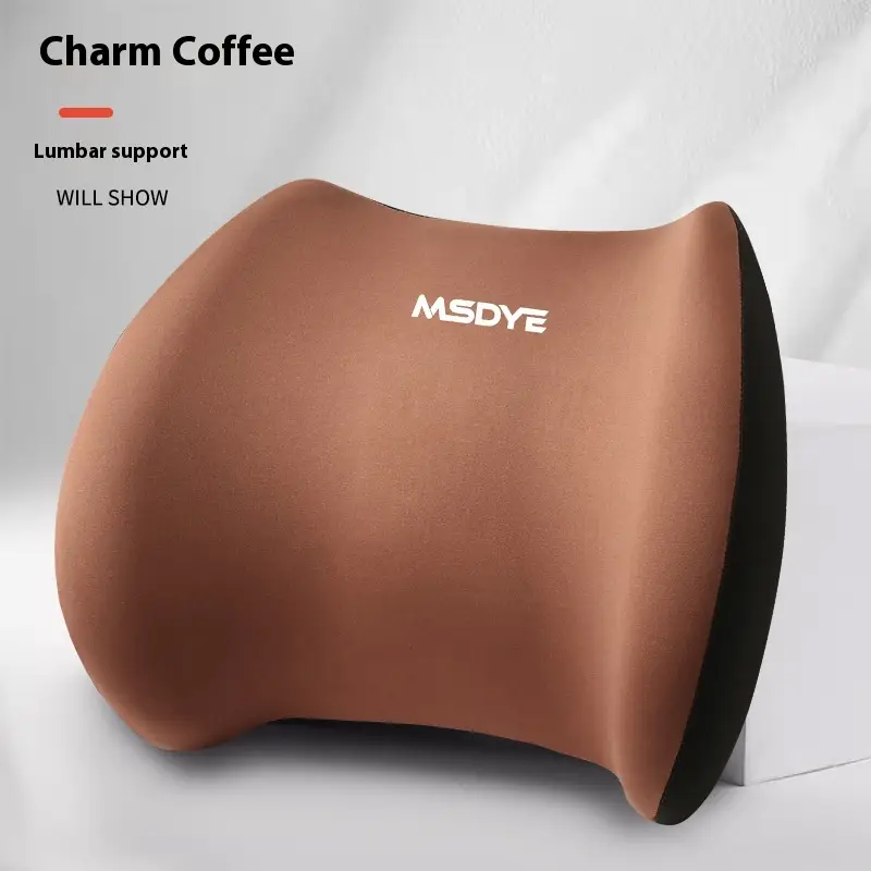 Car Memory Foam Latex Headrest Lumbar Support Pillow