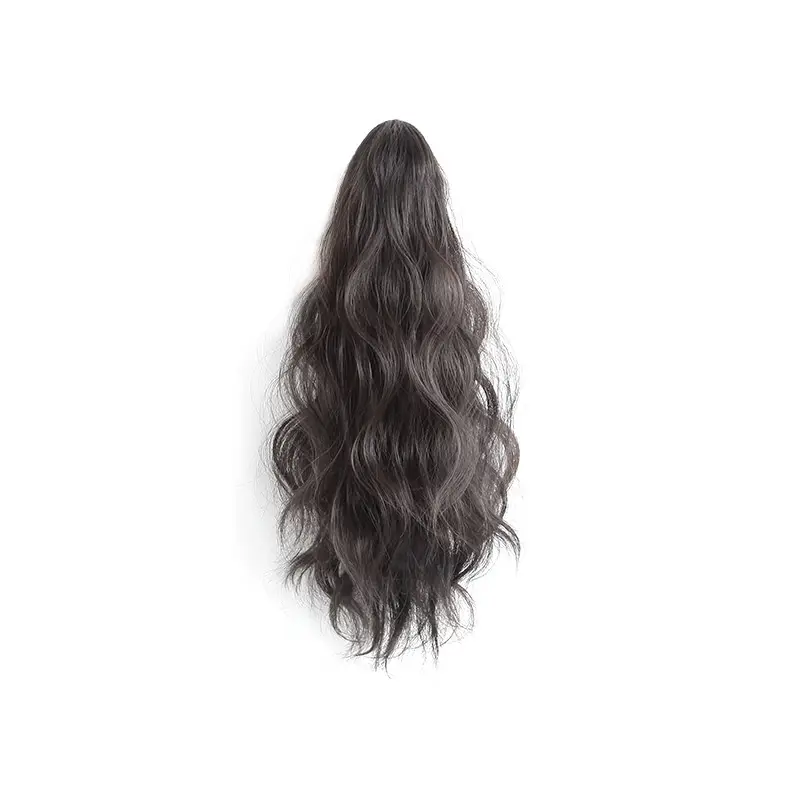 Water Ripple Curl Ponytail Wig with Jaw Clip
