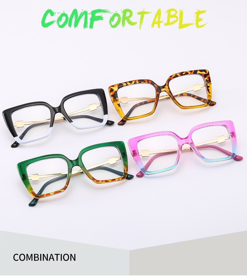 Title 11, Colorful Color Plain Glasses Glasses Glasses La...