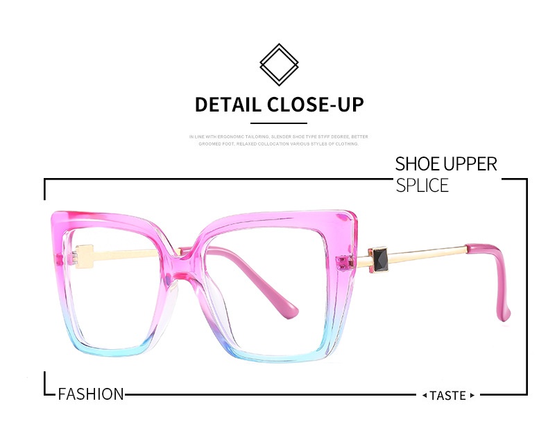 Title 4, Colorful Color Plain Glasses Glasses Glasses La...