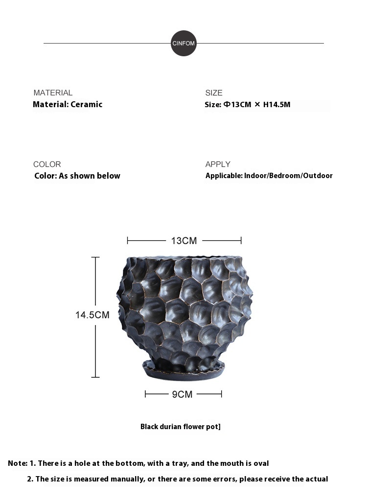 Title 6, Modern Flower Pot Ceramic Advanced Sense With S...