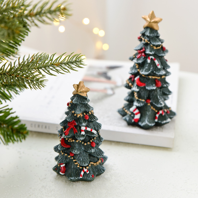 Title 5, Fashion Christmas Resin Desktop Small Ornaments...