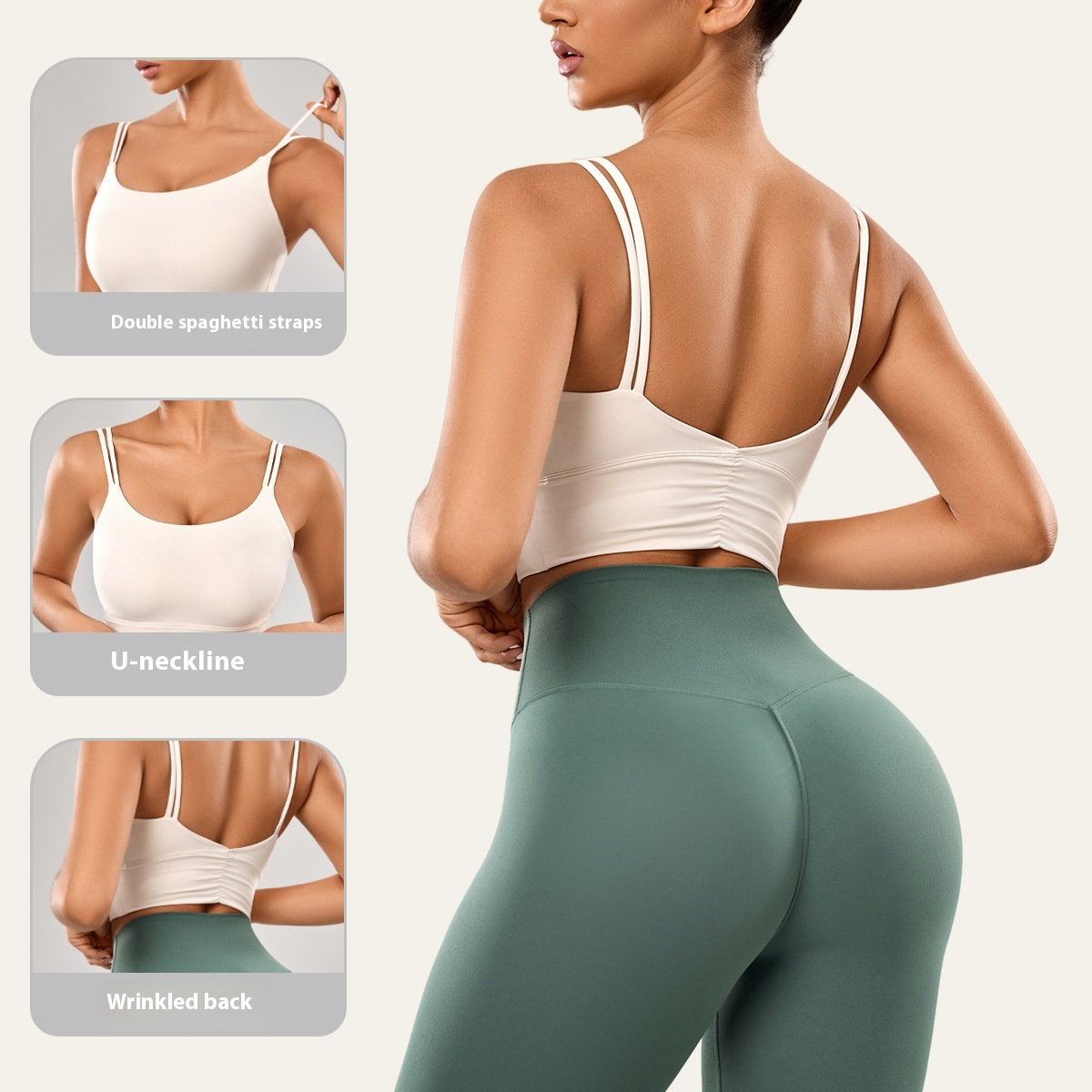 Women's U-collar Sports Underwear Camisole