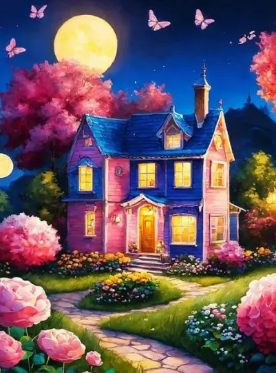 Animal Diamond Painting Handmade Landscape