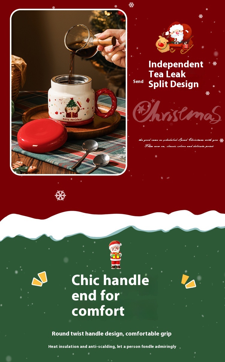 Title 8, Christmas Ceramic Cup Gift Suit