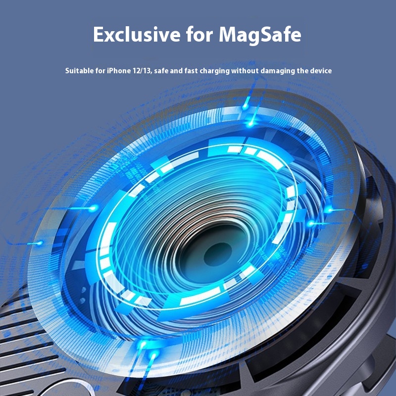 Minimally Designed Magnetic Car Wireless Charging Bracket