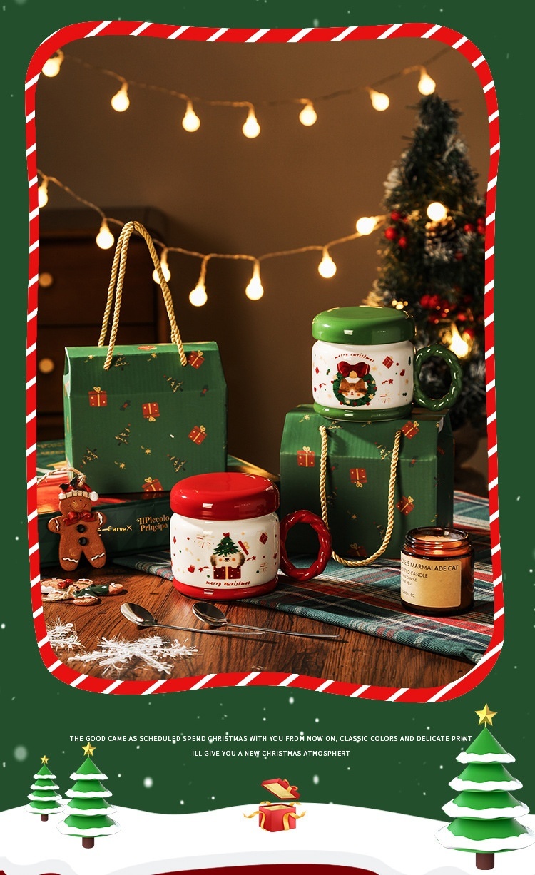 Title 9, Christmas Ceramic Cup Gift Suit