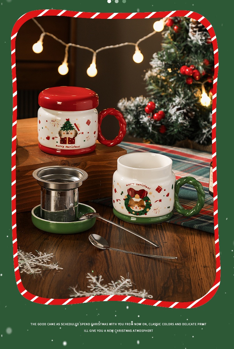 Title 2, Christmas Ceramic Cup Gift Suit