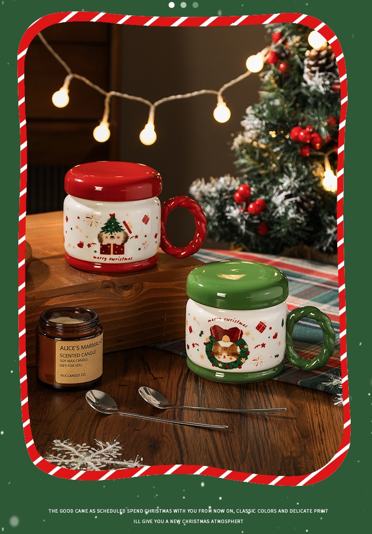 Title 3, Christmas Ceramic Cup Gift Suit