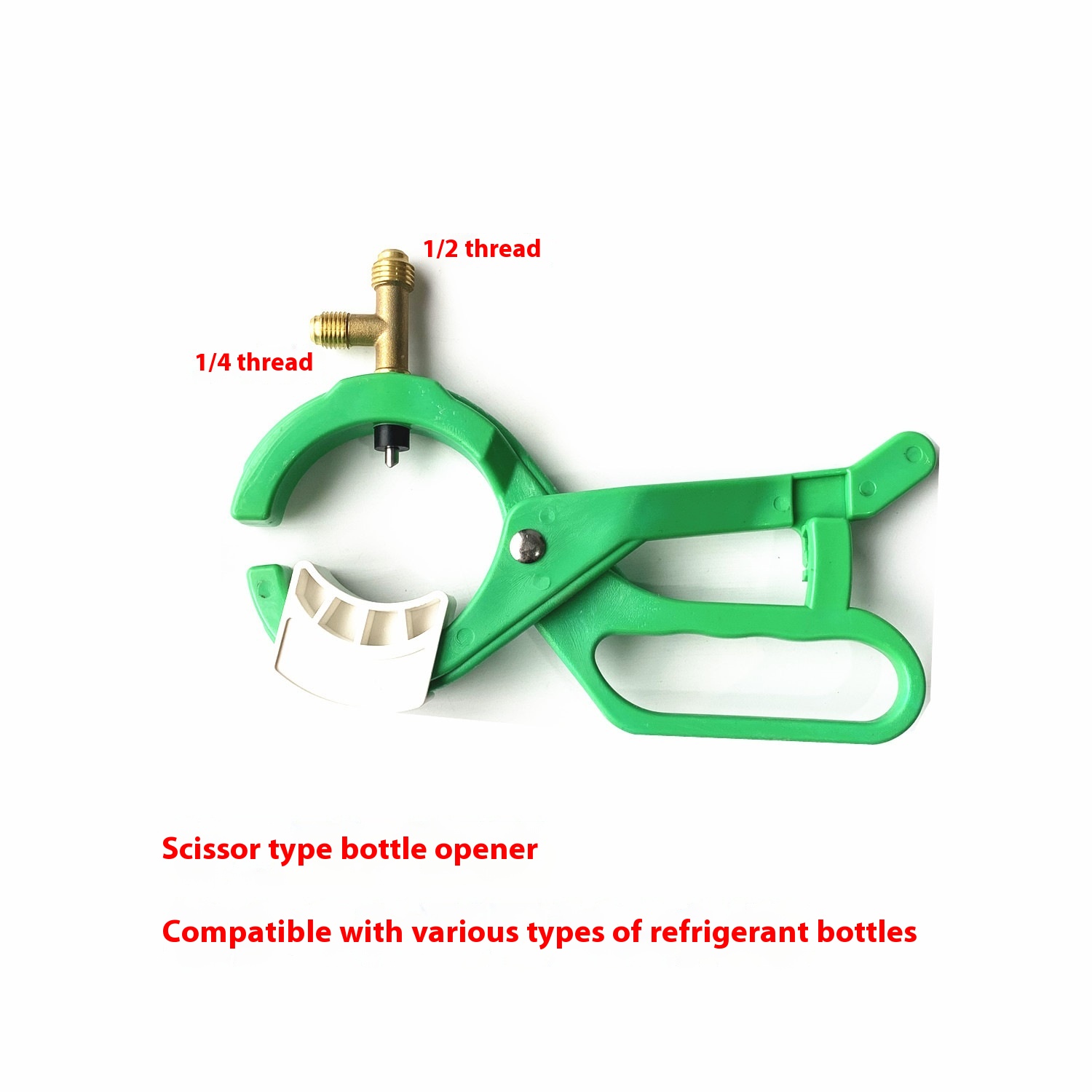 R134a Universal Bottle Opener CT006 Scissors Open Valve