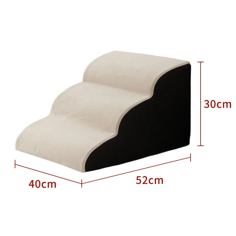 Pet Removable And Washable Stairs Bed Steps - Creamywhite Thirdorder 30Cm - View 1