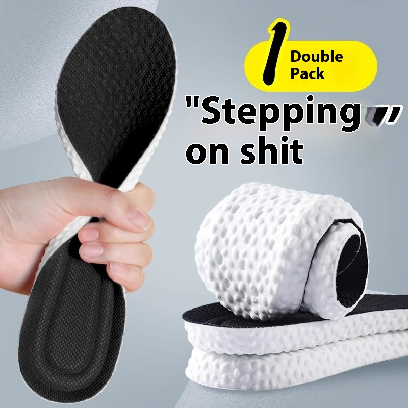 Black Pu Poop Insole