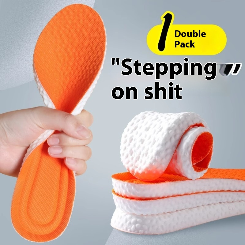 Orange PU Poop Insole