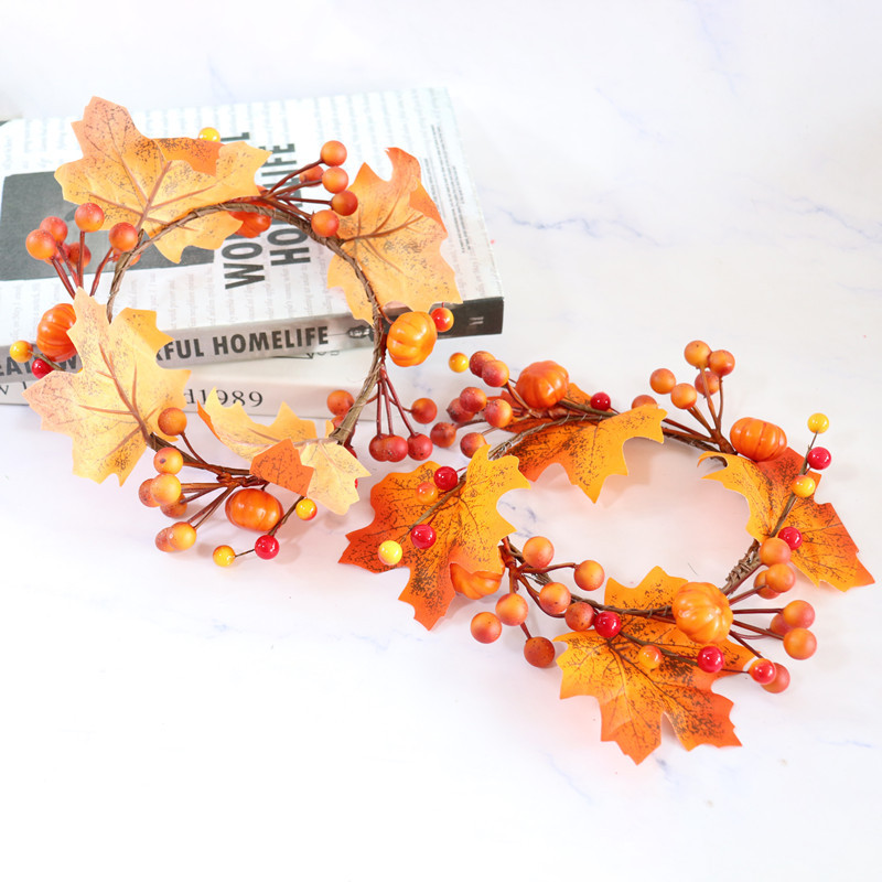 Title 1, Halloween Decoration Thanksgiving Harvest Candl...