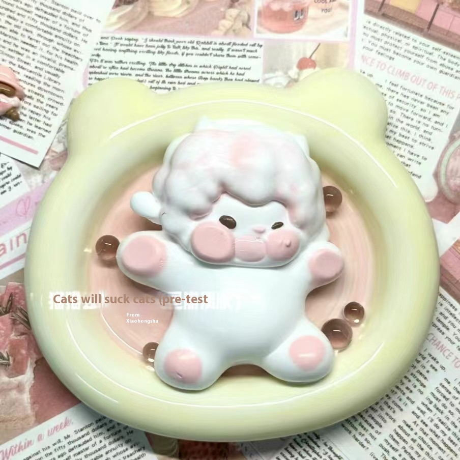 Title 3, Sleepy Bag Sheep Kneading Silicone Mold Handmad...