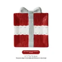 High Red Square Plate