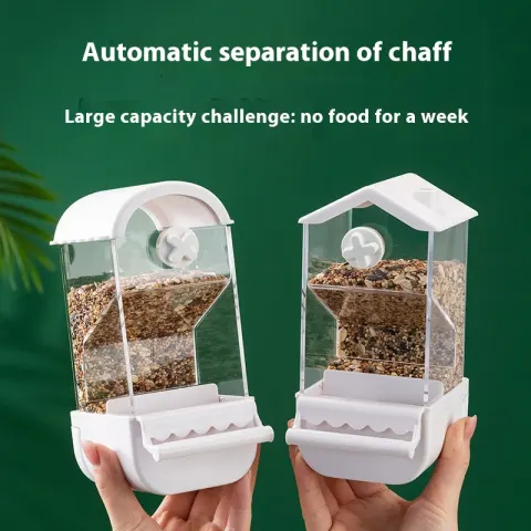 Parrot Automatic Pet Feeder Food Container