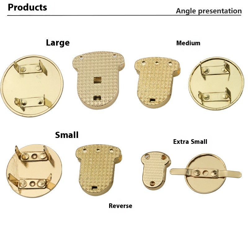 Title 1, Acessórios de hardware para bolsas Fechadura de...